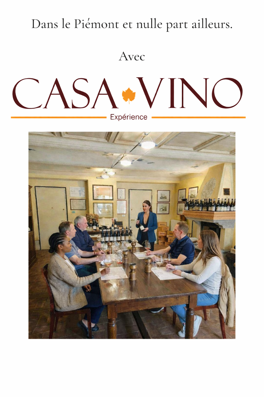 Dégustation de Barolo et Barbaresco avec CasaVino Expérience dans le Piémont, voyage œnologique Italie