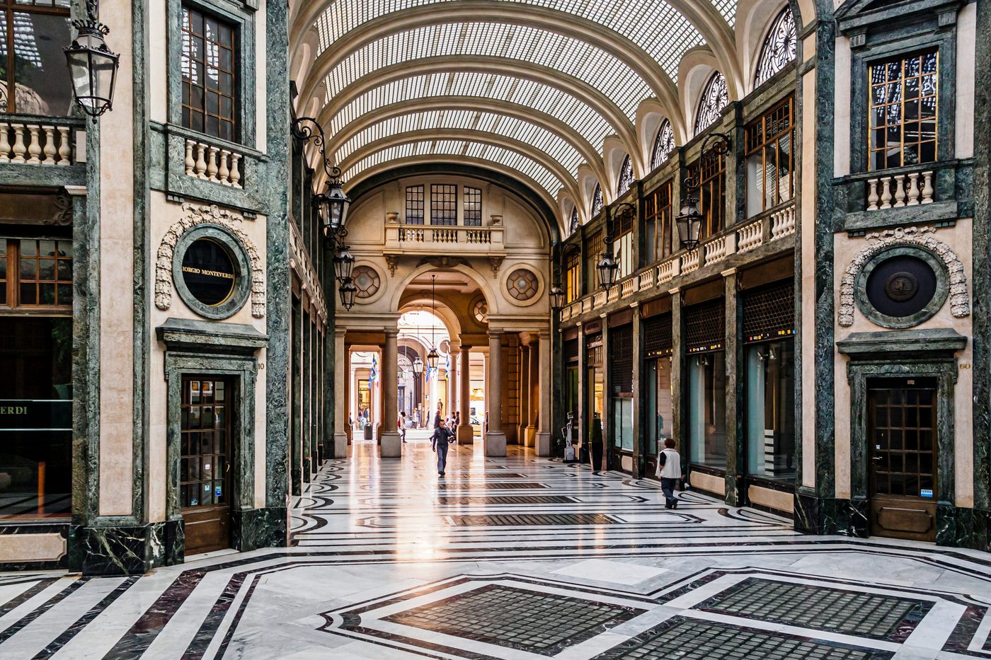 Galerie historique de Turin, Piémont, visite guidée CasaVino Expérience